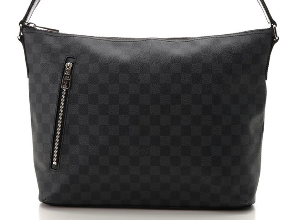 LOUIS VUITTON Mick Damier Graphite Black Shoulder Bag